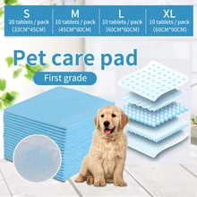 10/20counts Dog and Puppy Training Pads Heavy Duty 5-Layer Leakproof Absorbent Pee Pads, S-XL Quick-dry Surface Dog Products
10/20counts Dog and Puppy Training Pads Heavy Duty 5-Layer Leakproof Absorbent Pee Pads, S-XL Quick-dry Surface Dog Products