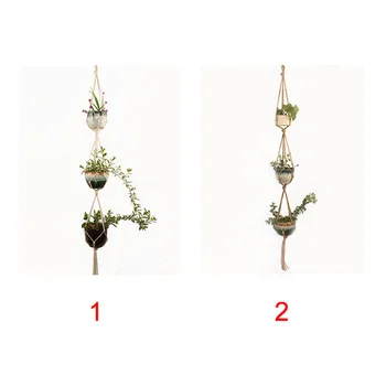 3 Tier Patio Decorations Indoor Outdoor Easy Install Flexible Woven Kitchen Macrame Plant Hanger Hanging Home Balcony
3 Tier Patio Decorations Indoor Outdoor Easy Install Flexible Woven Kitchen Macrame Plant Hanger Hanging Home Balcony