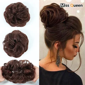 Synthetic Flexible Hair Buns Curly Scrunchy Chignon Elastic Messy Wavy Scrunchies Wrap For Ponytail Extensions For Women
Synthetic Flexible Hair Buns Curly Scrunchy Chignon Elastic Messy Wavy Scrunchies Wrap For Ponytail Extensions For Women