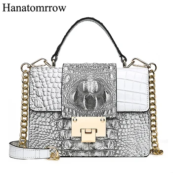 2020 New Arrival Women Handbags Pu Leather Female Shoulder Bags Ladies Messenger Bags Luxury Famous Brand Crocodile Chain
2020 New Arrival Women Handbags Pu Leather Female Shoulder Bags Ladies Messenger Bags Luxury Famous Brand Crocodile Chain