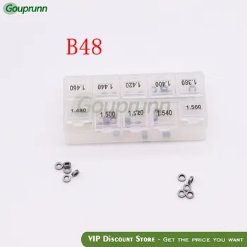 B48 Injector Nozzle Washers 100 pcs Gaskets size: 1.38mm-1.56mm Oil Adjustment Shims Armature Lift Adjusting Shim Set
B48 Injector Nozzle Washers 100 pcs Gaskets size: 1.38mm-1.56mm Oil Adjustment Shims Armature Lift Adjusting Shim Set