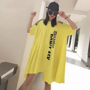 Loose Plus Size Irregular Letter Pleated T Shirt Women Clothes 2020 Summer New Fashion Loose Pullover Match All Long Tee DMY4122
Loose Plus Size Irregular Letter Pleated T Shirt Women Clothes 2020 Summer New Fashion Loose Pullover Match All Long Tee DMY4122