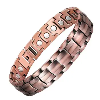 13 Colors Vintage Copper Bracelet Men Energy Germanium Magnetic Bracelet Copper Vintage Hologram Chain & Link Bracelets for Men
13 Colors Vintage Copper Bracelet Men Energy Germanium Magnetic Bracelet Copper Vintage Hologram Chain & Link Bracelets for Men