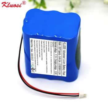 KLUOSI 11.1V12.6V 6.4Ah for LG18650MH1 3S2P 12V Lithium Battery Pack with 5A BMS LED Lamp Light Backup Power Smart Audio Toy
KLUOSI 11.1V12.6V 6.4Ah for LG18650MH1 3S2P 12V Lithium Battery Pack with 5A BMS LED Lamp Light Backup Power Smart Audio Toy
