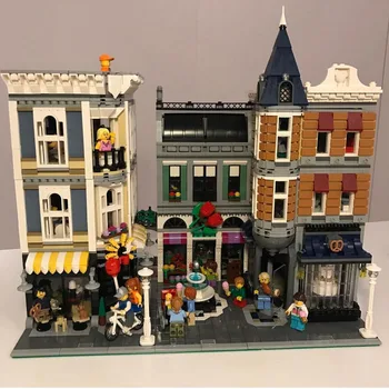 Creator Expert City Street View 4122PCS MOC The Square Sets Model Building Blocks Bricks Kits Toys For Children Gifts
Creator Expert City Street View 4122PCS MOC The Square Sets Model Building Blocks Bricks Kits Toys For Children Gifts