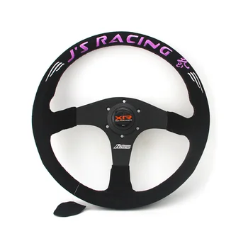 35cm 14inch Car Modified Racing Steering Wheel Suede Leather Automobile Race Accessories
35cm 14inch Car Modified Racing Steering Wheel Suede Leather Automobile Race Accessories