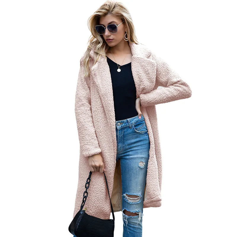 Autumn Winter Women High Quality Fur Coat Loose OverCoat Warm Plus Size Female Solid Color Turn Down Collar Plush Coats
Autumn Winter Women High Quality Fur Coat Loose OverCoat Warm Plus Size Female Solid Color Turn Down Collar Plush Coats