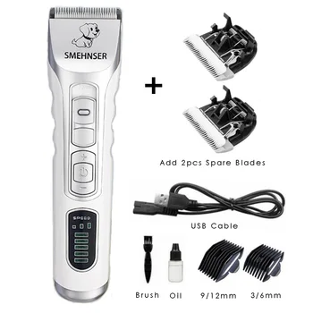 Professional Pet Dog Hair Trimmer Rechargeable Pets Grooming Clippers Electric Shaver LCD Display Powerful Hair Cutting Machine 
Professional Pet Dog Hair Trimmer Rechargeable Pets Grooming Clippers Electric Shaver LCD Display Powerful Hair Cutting Machine