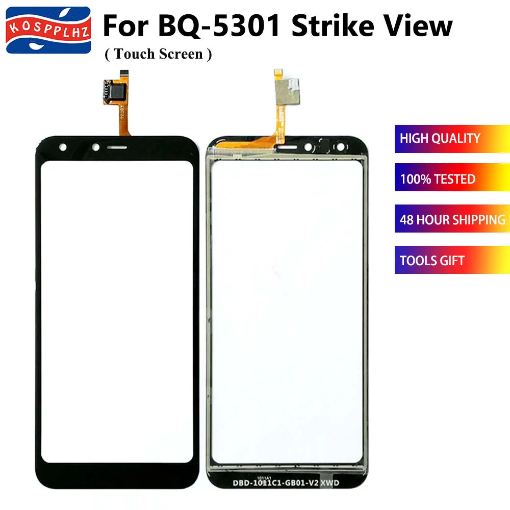 5 34 "100% новый для BQ Mobile 5301 BQ-5301 BQ5301 Strike View сенсорный экран стекло дигитайзер