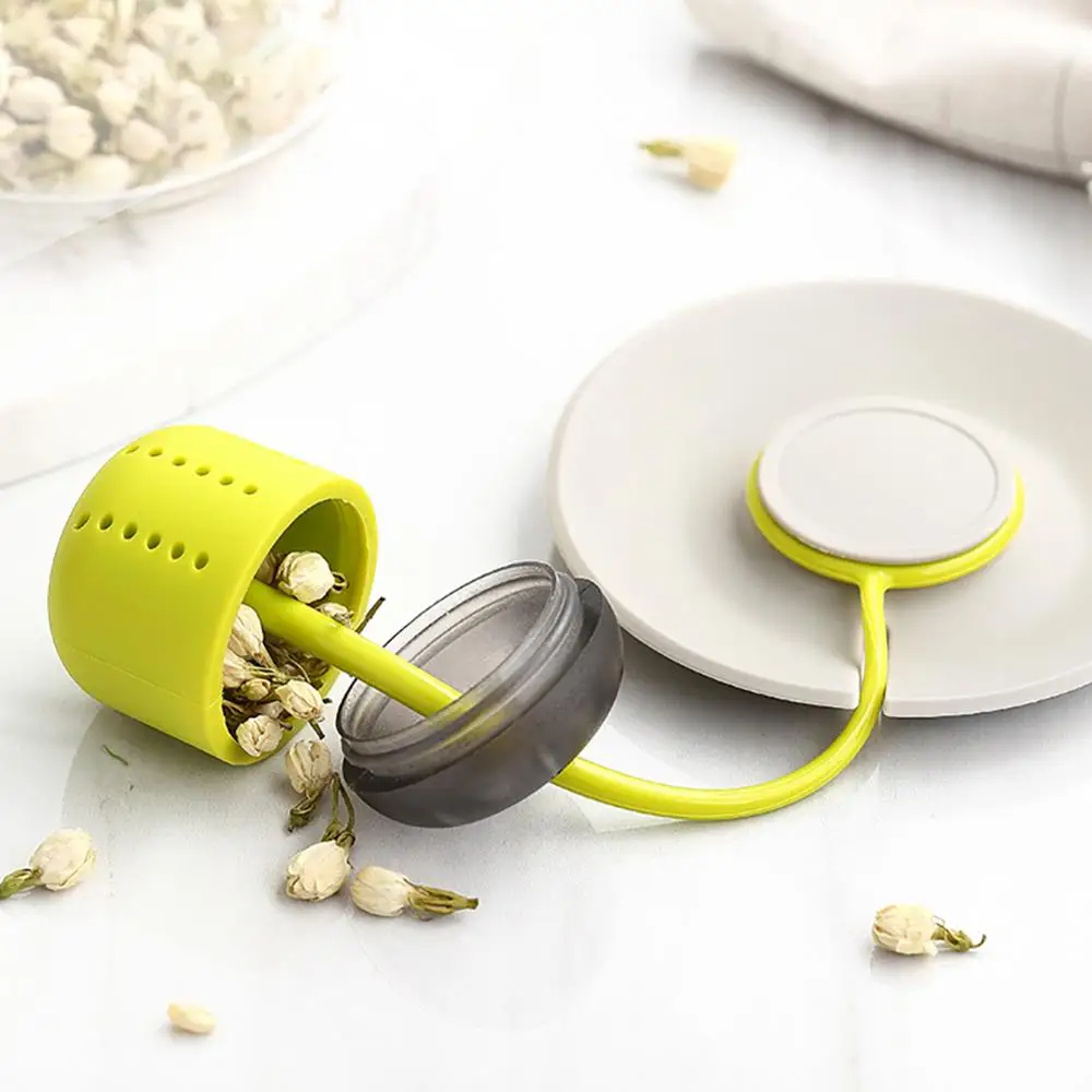 # 1PCS Creative New Silicone Tea Strainer Herbal Spice Infuser Filter Diffuser Kitchen Coffee Tea Tools
# 1PCS Creative New Silicone Tea Strainer Herbal Spice Infuser Filter Diffuser Kitchen Coffee Tea Tools