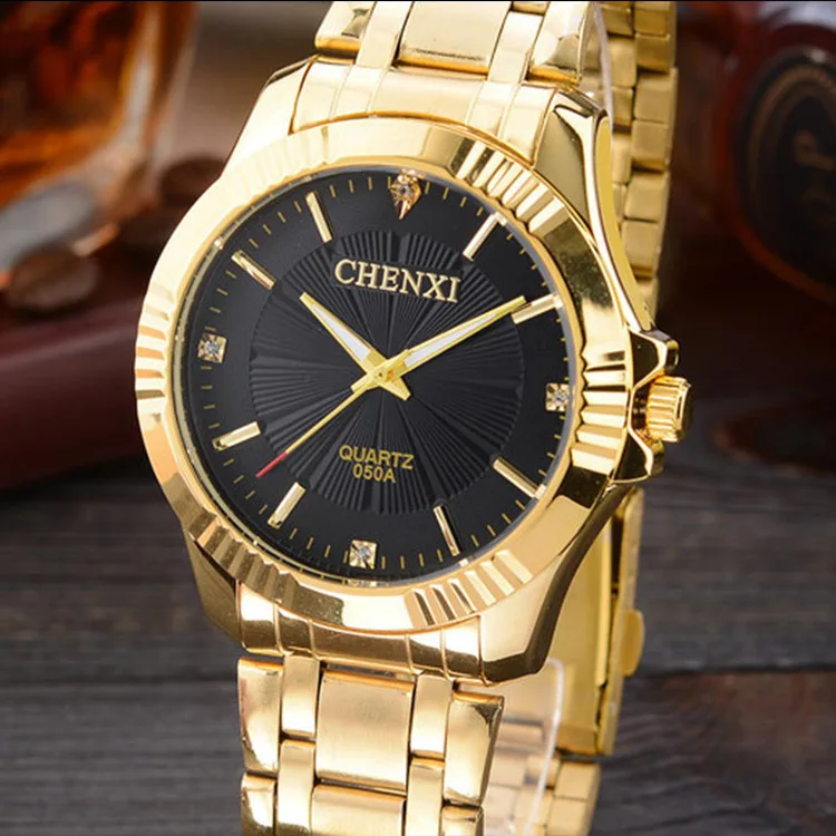 Top Grade Men Sports Watch Brand Quartz Watch Hot Selling Gold Watch Men's 050ipg 
Top Grade Men Sports Watch Brand Quartz Watch Hot Selling Gold Watch Men's 050ipg