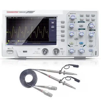 100MHz dual channel digital oscilloscope 1gsa/s 7 inch color LCD display 800*480 pixels
100MHz dual channel digital oscilloscope 1gsa/s 7 inch color LCD display 800*480 pixels