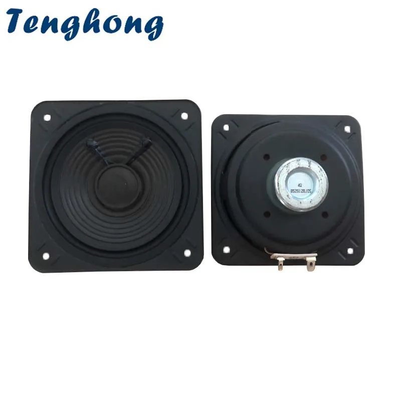 Tenghong 2pcs 4 Inch Mid Bass Speaker 4 Ohm 15W Portable Audio Woofer Speaker Ultra Thin Strong Neodymium Magnet Loudspeaker DIY
Tenghong 2pcs 4 Inch Mid Bass Speaker 4 Ohm 15W Portable Audio Woofer Speaker Ultra Thin Strong Neodymium Magnet Loudspeaker DIY