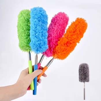 Telescopic microfiber removing duster brush anti-static brush Soft 't lose hair static for home for cleaning car furniture 
Telescopic microfiber removing duster brush anti-static brush Soft 't lose hair static for home for cleaning car furniture