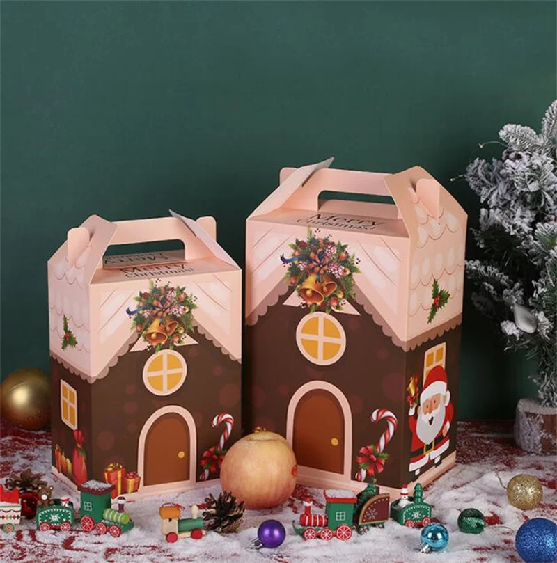 12 Pcs/Lot Merry Christmas Printed Packaging Box Rectangular Portable New Year Cake Wrapping Case Children'S Festival Gift Bags
12 Pcs/Lot Merry Christmas Printed Packaging Box Rectangular Portable New Year Cake Wrapping Case Children'S Festival Gift Bags