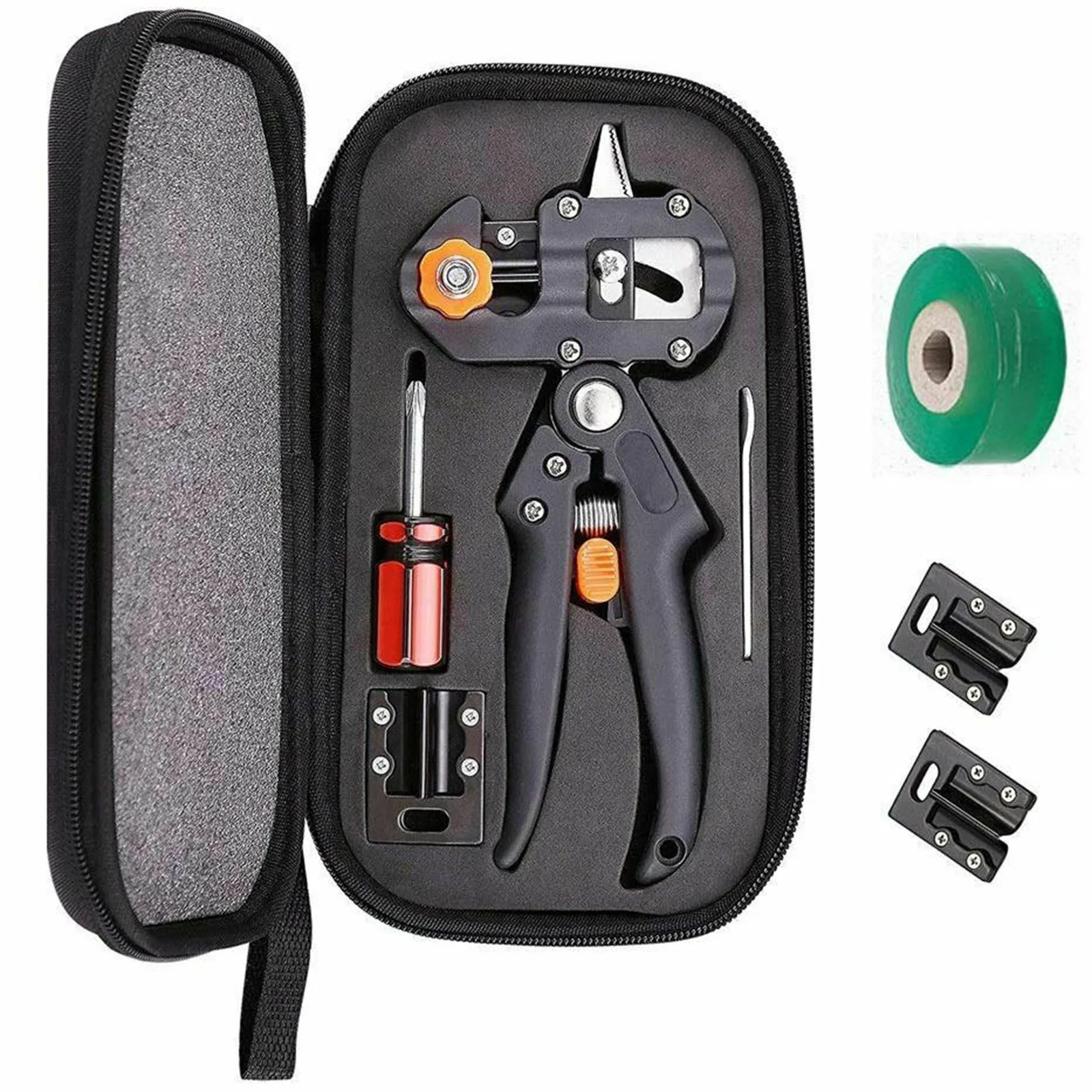 Pruning Grafting Machine Garden Tools With 2/3 Blades Chopper Tree Grafting Tools Secateurs Scissors Grafting Kit Cutting Pruner
Pruning Grafting Machine Garden Tools With 2/3 Blades Chopper Tree Grafting Tools Secateurs Scissors Grafting Kit Cutting Pruner