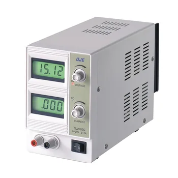 QJ2002C Digital Switching DC Power Supply Voltage Regulators Lab Repair Tool Adjustable Power Supplies Source 0~20V 0~2A
QJ2002C Digital Switching DC Power Supply Voltage Regulators Lab Repair Tool Adjustable Power Supplies Source 0~20V 0~2A