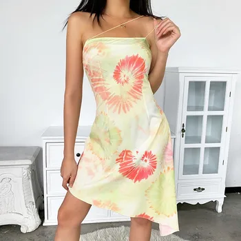 Free Shipping Sexy Tie Dye Print Mini Dress Women Blackless Sleeveless Elegant Summer Dress 2020 Fashion Asymmetrical Beach
Free Shipping Sexy Tie Dye Print Mini Dress Women Blackless Sleeveless Elegant Summer Dress 2020 Fashion Asymmetrical Beach