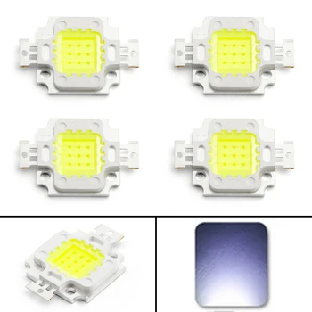 Artudatech 4Pcs 10W LED Cool White 30000-35000K Bright Integrated Chip High Power Bulb Floodlight
Artudatech 4Pcs 10W LED Cool White 30000-35000K Bright Integrated Chip High Power Bulb Floodlight
