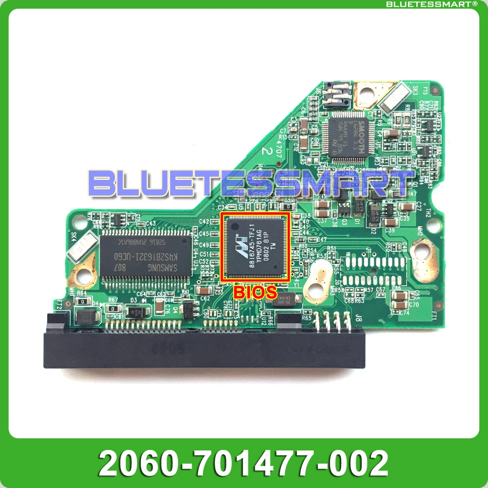 

HDD PCB logic board 2060-701477-002 REV A for WD 3.5 SATA hard drive repair data recovery