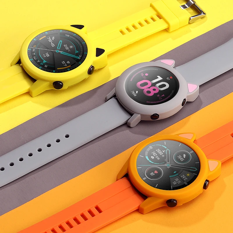 Case For Huawei Watch GT 2 46mm 42mm Soft Silicone case bumper shell frame For HONOR WatchMagic2 46mm 42mm watch Accessorie
Case For Huawei Watch GT 2 46mm 42mm Soft Silicone case bumper shell frame For HONOR WatchMagic2 46mm 42mm watch Accessorie