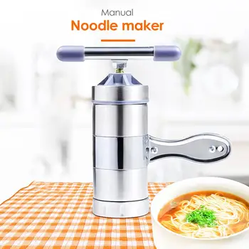 Manual Stainless Steel Noodle Maker Press Pasta Machine Crank Cutter Fruits Juicer Cookware Making Spaghetti Kitchen Tools
Manual Stainless Steel Noodle Maker Press Pasta Machine Crank Cutter Fruits Juicer Cookware Making Spaghetti Kitchen Tools