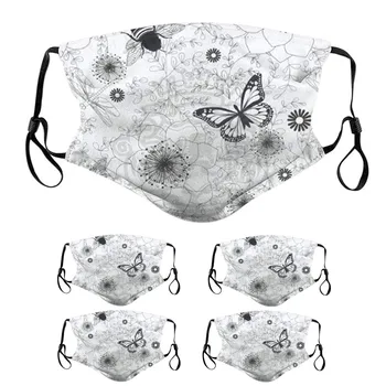 5PC Print Cloth Face Shield Windproof Face Shield Breathable Face Mask Mouth Mask Reusable Face Cover Mask Washable mondmaskers
5PC Print Cloth Face Shield Windproof Face Shield Breathable Face Mask Mouth Mask Reusable Face Cover Mask Washable mondmaskers