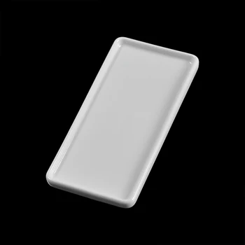 Creative Bathroom Toothbrush Ceramic Base White Porcelain Trays Rectangle Holder Stand Sanitary Storage Bathroom Accessories 
Creative Bathroom Toothbrush Ceramic Base White Porcelain Trays Rectangle Holder Stand Sanitary Storage Bathroom Accessories