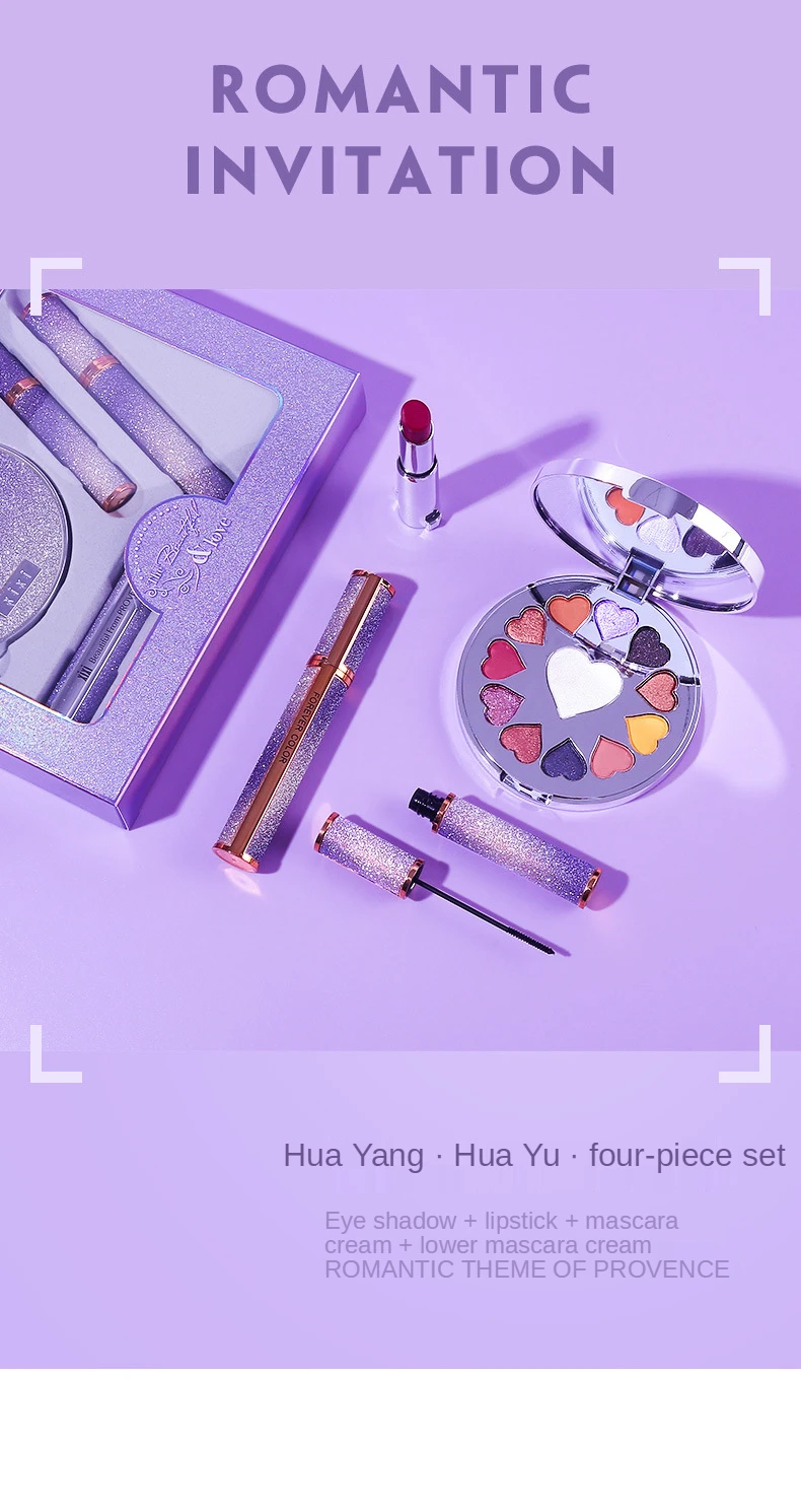 Makeup set lipstick eye shadow and mascara a full set of beginner star set gifts
Makeup set lipstick eye shadow and mascara a full set of beginner star set gifts