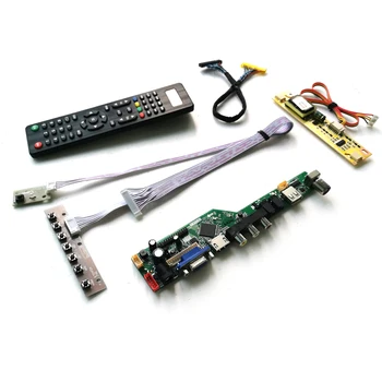 For LM171WX3 30Pin LVDS LG monitor panel 1440*900 2CCFL Inverter 17.1" Audio HDMI VGA USB Remote LCD display controller card kit
For LM171WX3 30Pin LVDS LG monitor panel 1440*900 2CCFL Inverter 17.1" Audio HDMI VGA USB Remote LCD display controller card kit