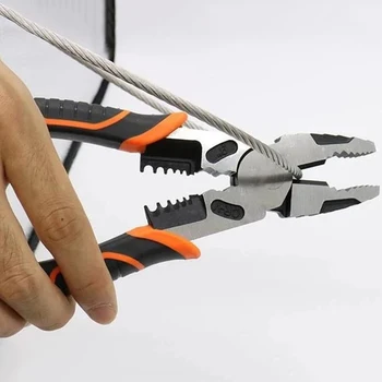 Electrician Pliers Crimping Tool 9 Inch Wire Stripper Cable Cutter Multifunctional Cutting Tools TSH Shop
Electrician Pliers Crimping Tool 9 Inch Wire Stripper Cable Cutter Multifunctional Cutting Tools TSH Shop