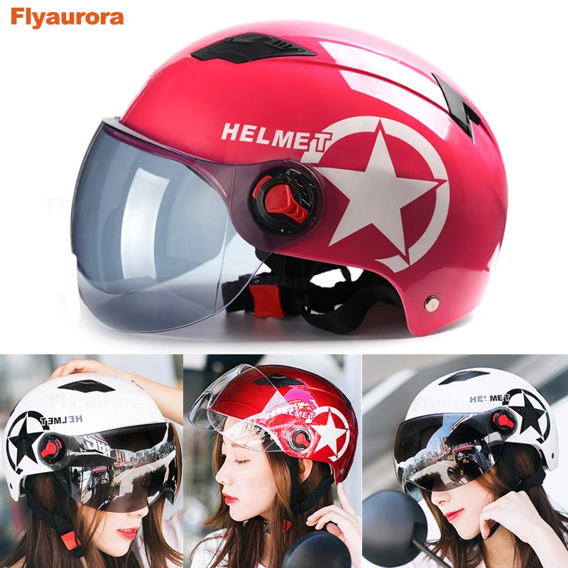 Motorcycle Helmet Scooter Bike Open Face Half Baseball Cap Anti-UV Safety Hard Hat Motocross Helmet Multiple Color Protect
Motorcycle Helmet Scooter Bike Open Face Half Baseball Cap Anti-UV Safety Hard Hat Motocross Helmet Multiple Color Protect