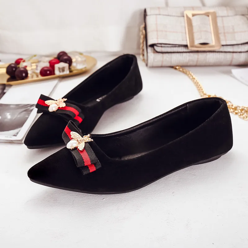 New 2019 Spring Women's Casual Flats Bailarinas Shallow Mouth Pointed Ballet Female Boat Shoes Fashion Loafers 
New 2019 Spring Women's Casual Flats Bailarinas Shallow Mouth Pointed Ballet Female Boat Shoes Fashion Loafers