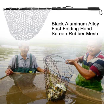 Non Slip Handle Fresh Water Fly Fishing Net Catching Folding Practical Outdoor Portable Mesh Durable Aluminum Alloy Accessories 
Non Slip Handle Fresh Water Fly Fishing Net Catching Folding Practical Outdoor Portable Mesh Durable Aluminum Alloy Accessories