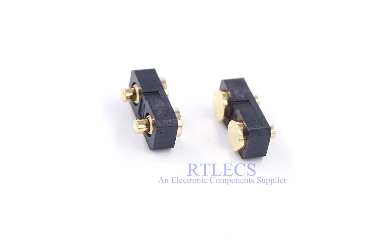 5 pcs Spring Loaded Pogo Pin 2 Position 2 Pins 3.0 mm Pitch SMT 3.0 mm Height Single Row Surface Mount PCB Vertical Grid 3.0
5 pcs Spring Loaded Pogo Pin 2 Position 2 Pins 3.0 mm Pitch SMT 3.0 mm Height Single Row Surface Mount PCB Vertical Grid 3.0