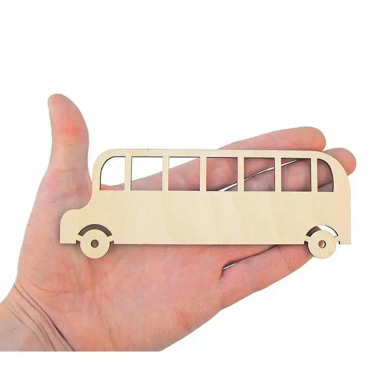 Wooden School Bus (15cm) Shape Cut Art Projects Craft Decoration Gift Decoupage Ornament 0543
Wooden School Bus (15cm) Shape Cut Art Projects Craft Decoration Gift Decoupage Ornament 0543