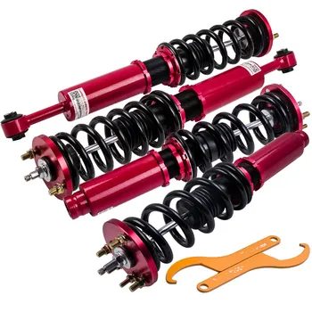 24 Ways Damper Adjustable Coilovers Sets For Honda Accord 2003-2007 Coil Spring Shock Absorber Struts
24 Ways Damper Adjustable Coilovers Sets For Honda Accord 2003-2007 Coil Spring Shock Absorber Struts