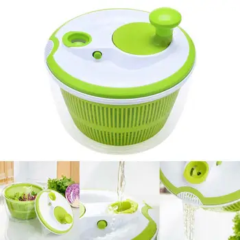 Salad Spinner with Pouring Spout 5L Large Capacity Vegetables Dryer Sieve Strainer Colander Basket DAG-ship 
Salad Spinner with Pouring Spout 5L Large Capacity Vegetables Dryer Sieve Strainer Colander Basket DAG-ship