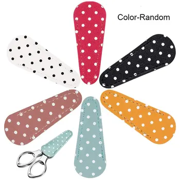 2Pcs Embroidery Scissors Sheath Polka Dot Scissors Protective Cover Leather Sheath for Scissors Cover Protector Sewing tools
2Pcs Embroidery Scissors Sheath Polka Dot Scissors Protective Cover Leather Sheath for Scissors Cover Protector Sewing tools