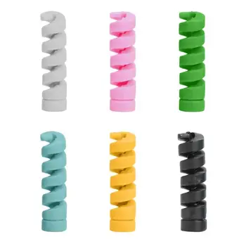 Silicone Spiral Shape Line Cable Protector Saver Cover for USB Charger Cable Cord Anti-Crack Sleeve Home Office Organizer
Silicone Spiral Shape Line Cable Protector Saver Cover for USB Charger Cable Cord Anti-Crack Sleeve Home Office Organizer