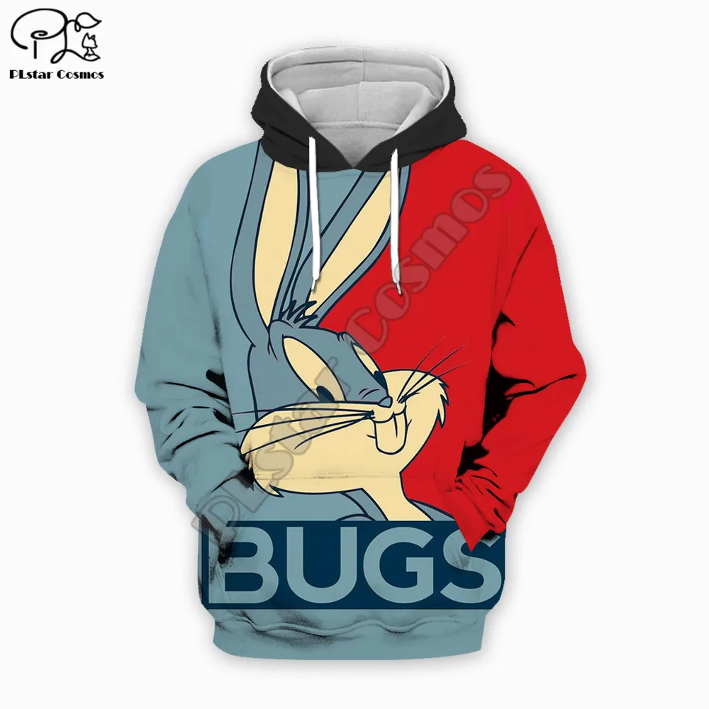 PLstar Cosmos Bugs Bunny Anime Funny Cartoon Character New Fashion Pullover 3D Printing Unisex Zipper Hoodie Sweatshirt No.8 
PLstar Cosmos Bugs Bunny Anime Funny Cartoon Character New Fashion Pullover 3D Printing Unisex Zipper Hoodie Sweatshirt No.8