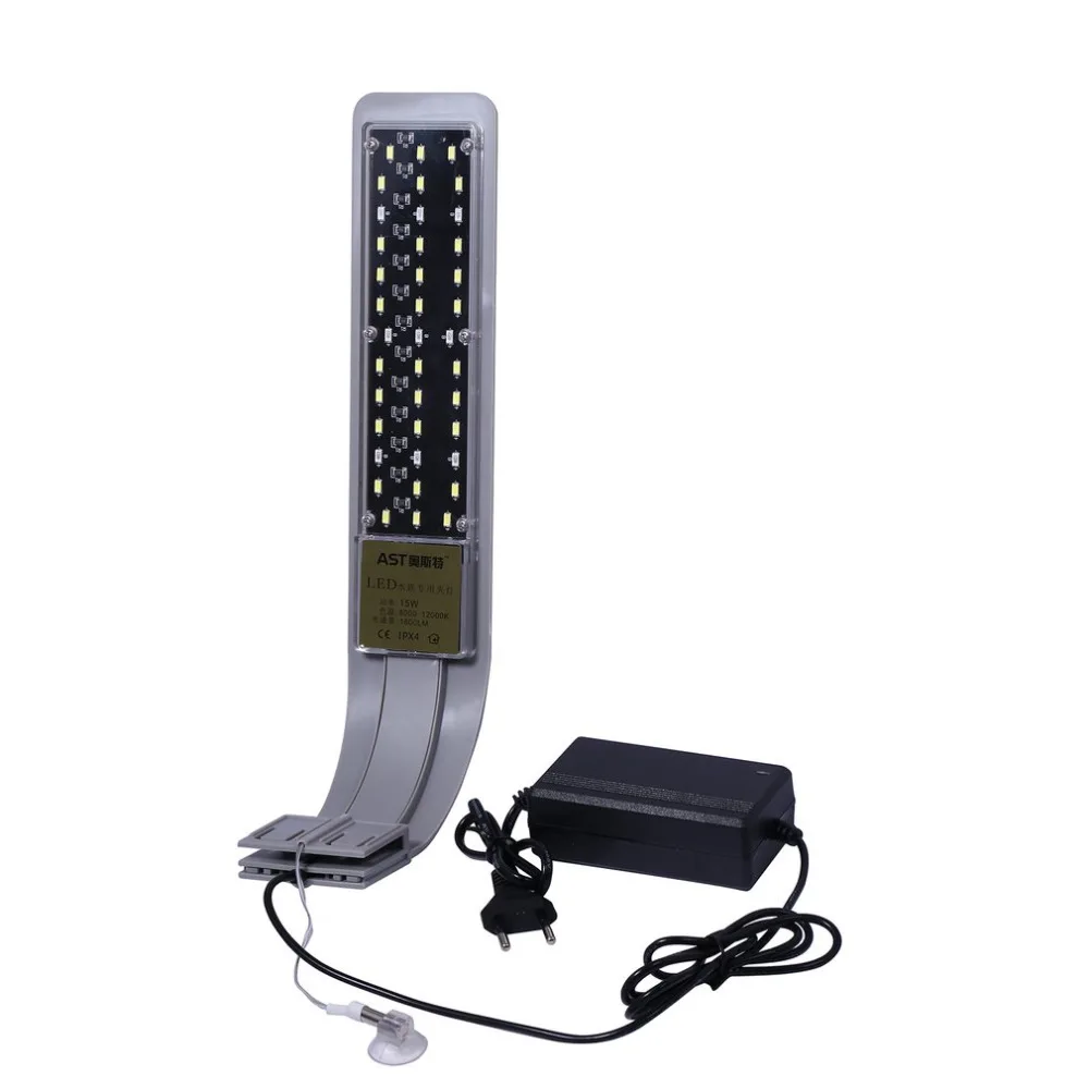 High-power Single Head LCD Display Intelligent Touch 5730 Bean LED Clip On Clamp Lamp For Aquarium Fish Tank 15W 220V EU Plug
High-power Single Head LCD Display Intelligent Touch 5730 Bean LED Clip On Clamp Lamp For Aquarium Fish Tank 15W 220V EU Plug