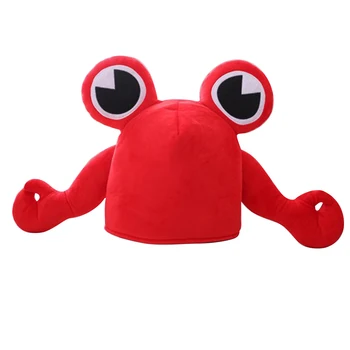 Cute Red Cartoon Crab Shaped Cap Hats Children Hat Plush Toy Party Headgear Kids Gift Hot for Women Adult
Cute Red Cartoon Crab Shaped Cap Hats Children Hat Plush Toy Party Headgear Kids Gift Hot for Women Adult