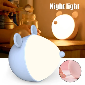 Night Light Mouse Cute Lamp Baby Night Light with Touching Sensor Rechargeable Color Changing for Children Bedroom _WK
Night Light Mouse Cute Lamp Baby Night Light with Touching Sensor Rechargeable Color Changing for Children Bedroom _WK