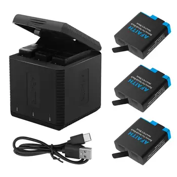 AFAITH Replacement Batteries 4 Pack 3-Channel USB Storage Charger Compatible with GoPro Hero 8 7 6 5 Black Camera Accessories
AFAITH Replacement Batteries 4 Pack 3-Channel USB Storage Charger Compatible with GoPro Hero 8 7 6 5 Black Camera Accessories