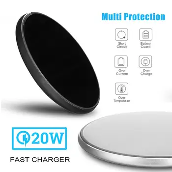 New 20W Wireless Charger for iPhone Xs Max X 8 Plus for Samsung Note 9 Note 8 S10 Plus
New 20W Wireless Charger for iPhone Xs Max X 8 Plus for Samsung Note 9 Note 8 S10 Plus