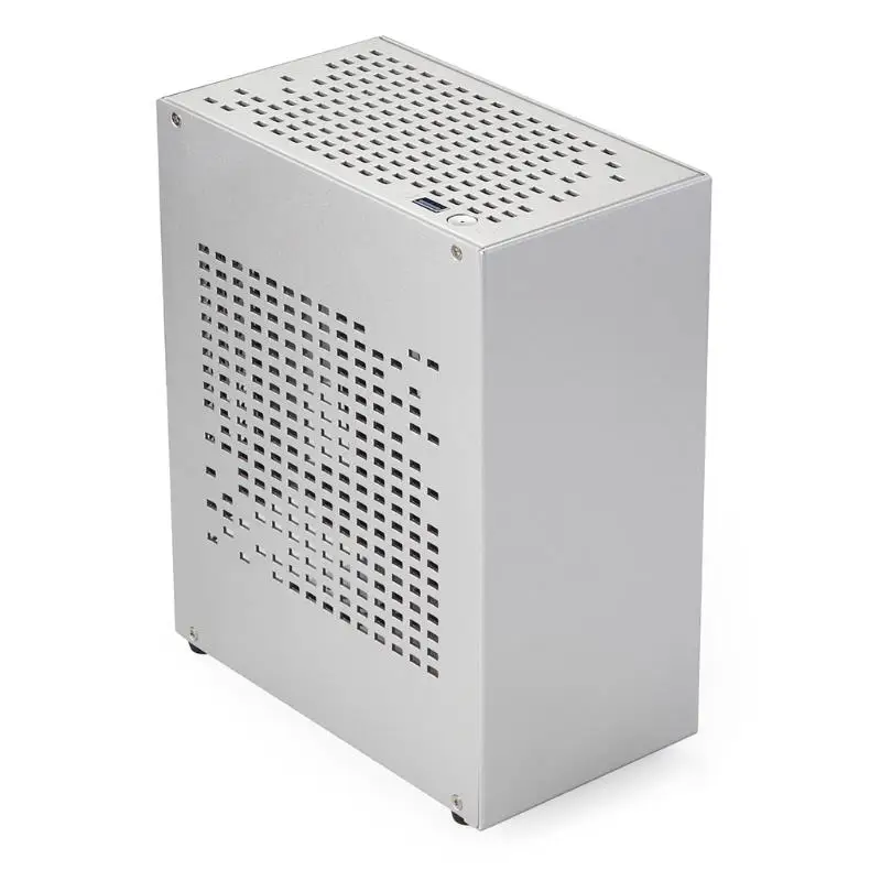 

2021 New Technology Aluminum Front Panel B07 HTPC Mini ITX Computer Case USB3.0 Ports Desktop Chassis with Extension Cable