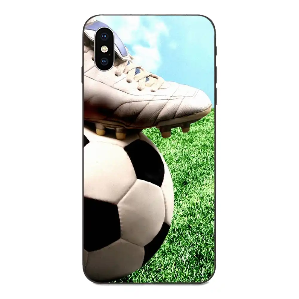 soft silicone tpu black protector soccer football r for huawei