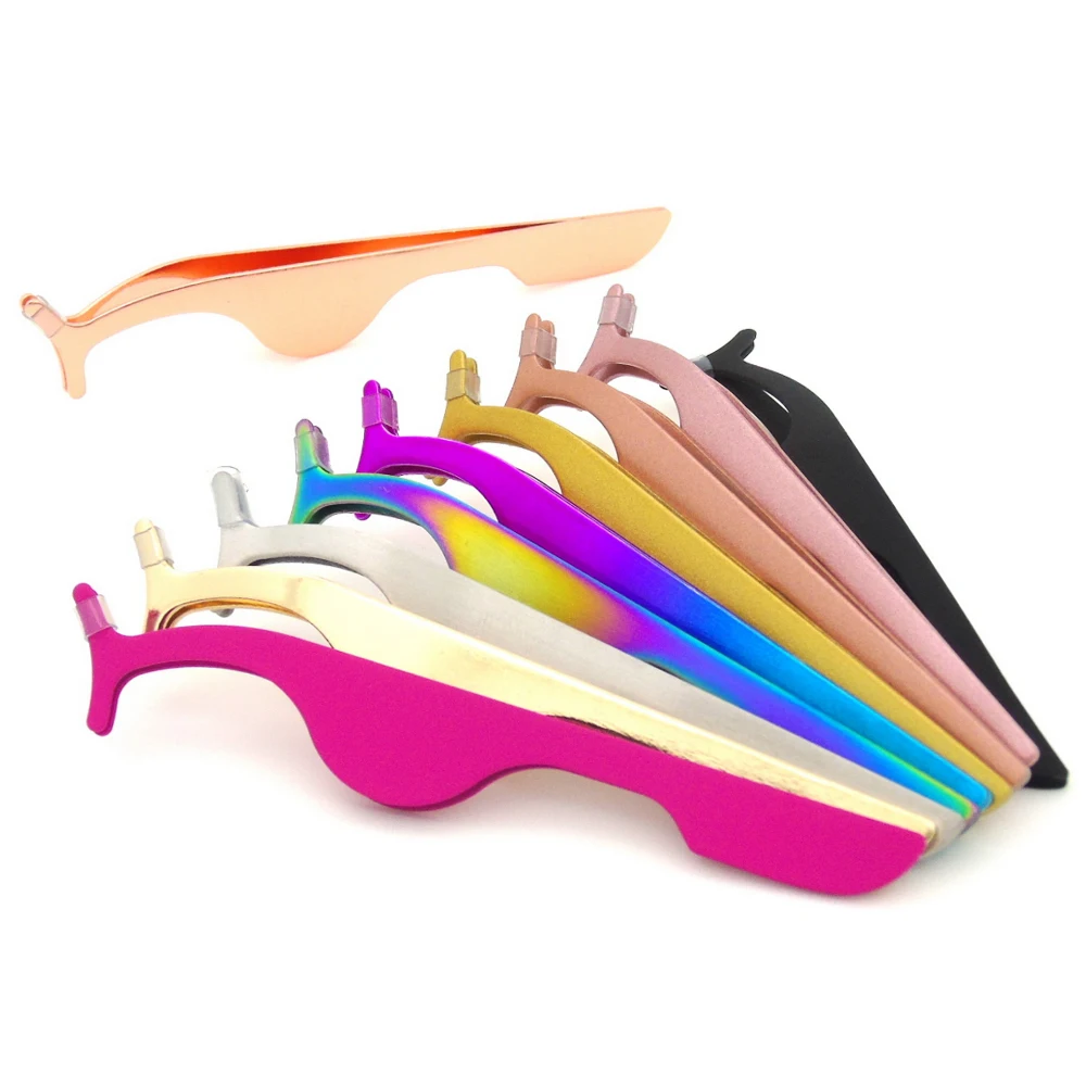 1 pc False Eyelash Tweezers Fake Eye Lash Applicator Eyelash Nipper Auxiliary Clip Clamp Forceps Tools
1 pc False Eyelash Tweezers Fake Eye Lash Applicator Eyelash Nipper Auxiliary Clip Clamp Forceps Tools