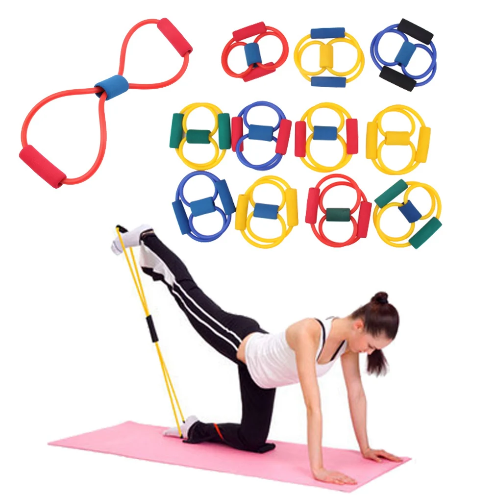 8 Word Type Resistance Muscle Chest Expander Rope Workout Pulling Exerciser Fitness Tube Sports Yoga Elastico Para Exercicios
8 Word Type Resistance Muscle Chest Expander Rope Workout Pulling Exerciser Fitness Tube Sports Yoga Elastico Para Exercicios